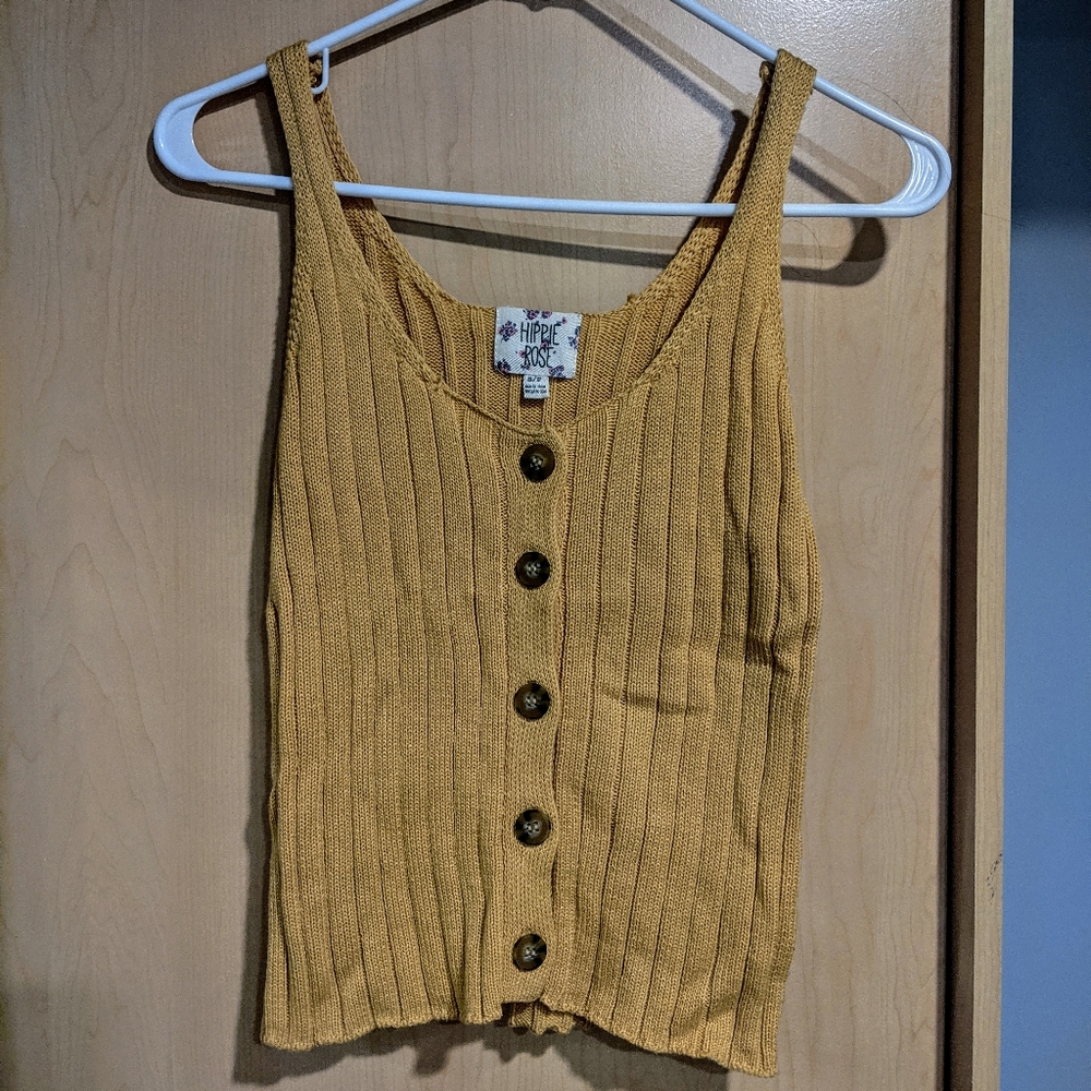 Cute little yellow tanktop